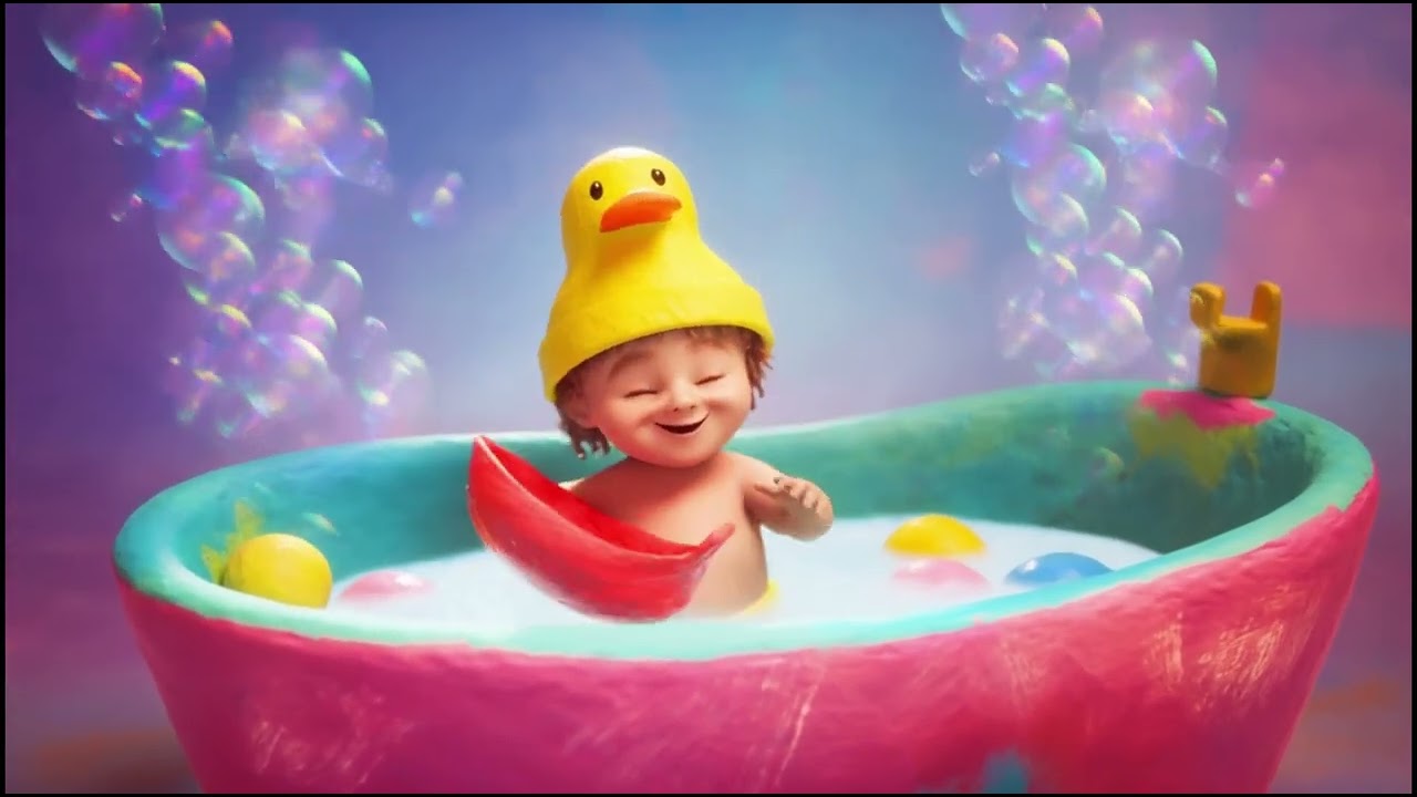 Bath Song - cheerful kids’ bath song