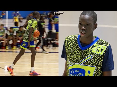 6’10 9th Grader With HANDLES!! “Baby Bol Bol” Alier Maluk Highlights from the D Rich TV Camp!