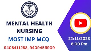 FNA COMMUNITY HEALTH NURSING/ MENTAL HEALTH NURSING LIVE  MCQ SESSION screenshot 2