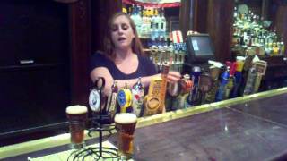 Shannon makes a beer sampler!