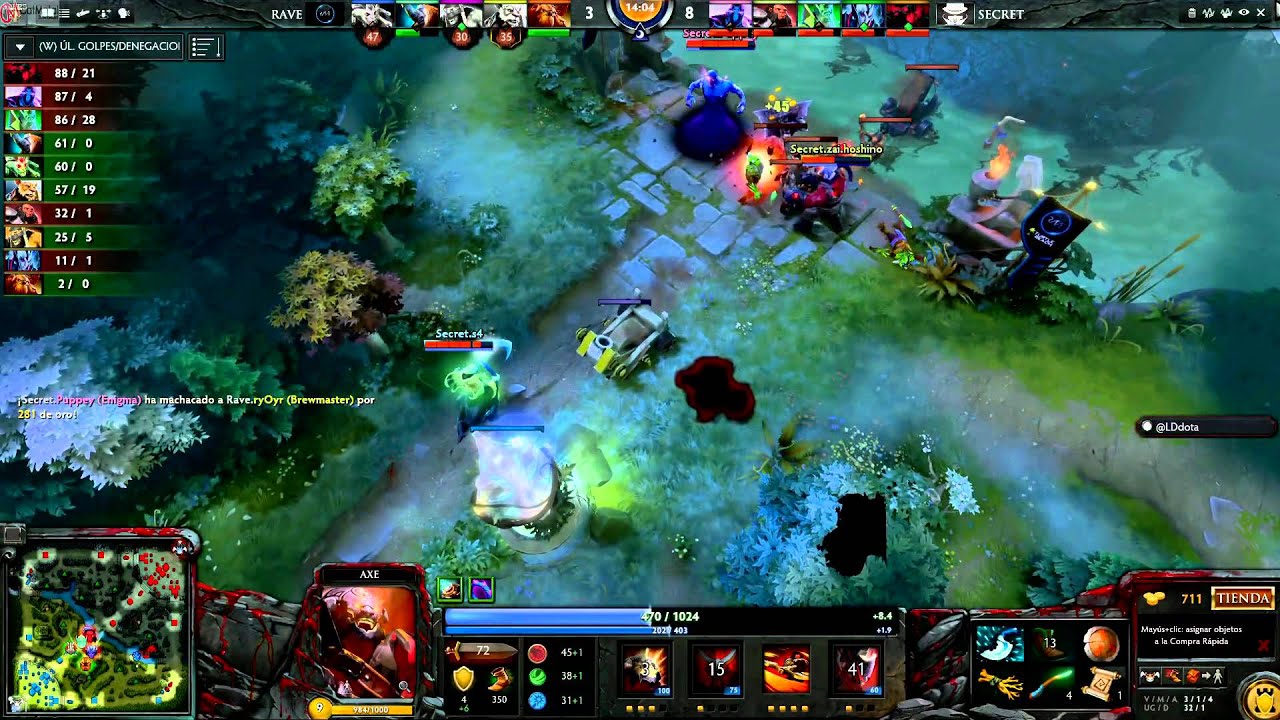 Rave vs Secret - Dota 2 Asia Championship