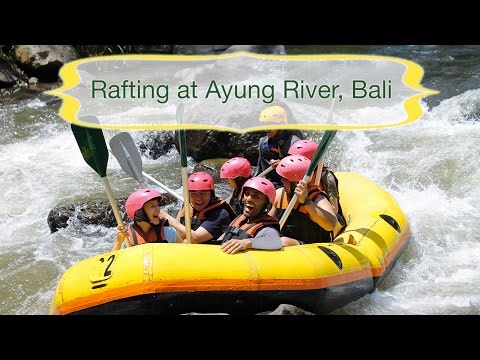 White Water Rafting At The Ayung River, Bali, Indonesia