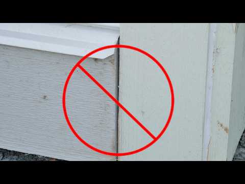 How To Caulk Nasty Exterior Gaps and Outside Corners!