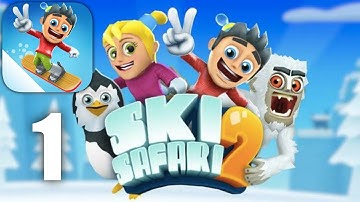 Ski Safari 2 - Gameplay HD Walkthrough Part 1 - (iOS, Android)