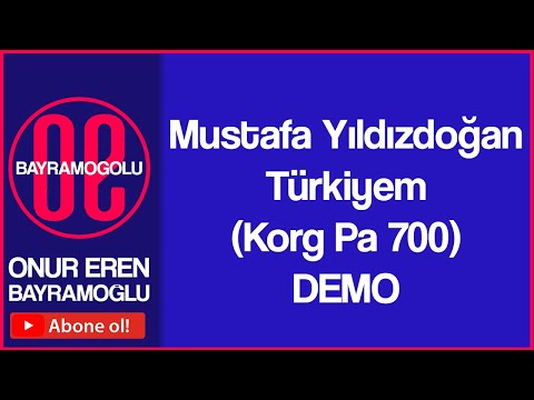 Mustafa Yıldızdoğan-Türkiyem(Korg Pa 700) Onur Eren