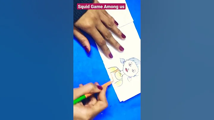 Squid Game Among us /PaperCraft #shortfeed #shorts #papercraft #squidgame #squidgamecraft