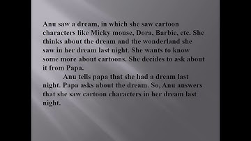 Class 1, Moral Science, Chapter 10, Part 2 by Anshika Michael