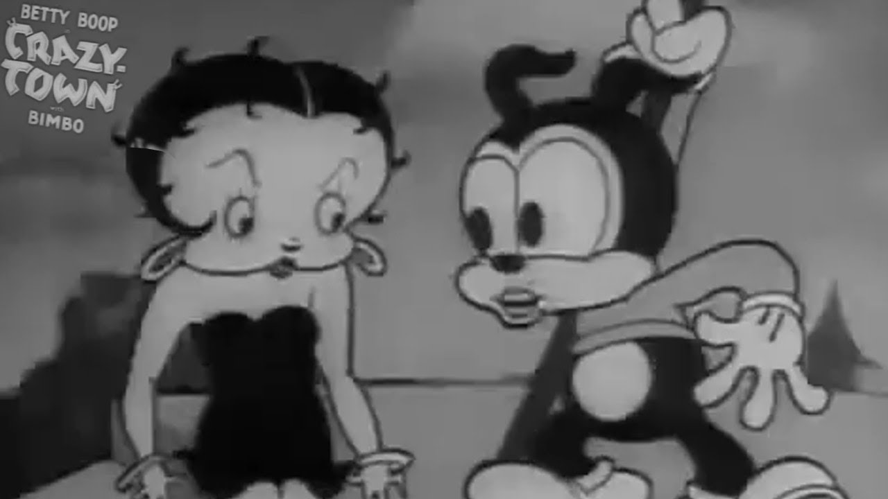 Crazy-Town 1932 Fleischer Studios Betty Boop Cartoon Short Film