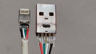 Rebuild iPhone lightening cable,How to Repair iPhone lightening cable