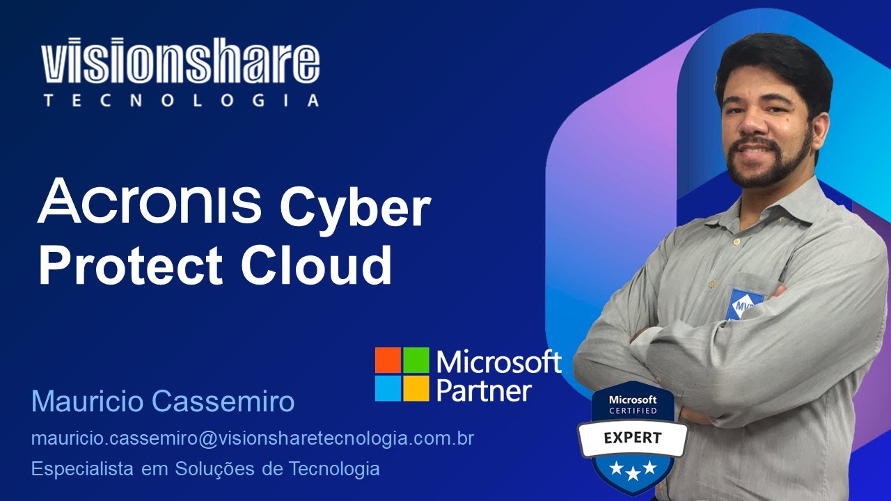 Backup de dados do Microsoft 365 com Acronis Cyber Protect Cloud - YouTube