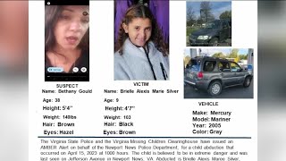 Amber Alert issued for Brielle Silver; abducted Virginia girl is in 'extreme danger,' troopers say