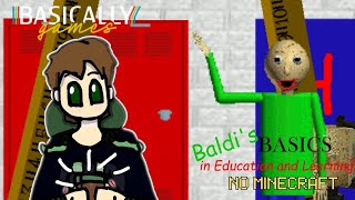 Meu de Baldi's basics só que... NO MINECRAFT!