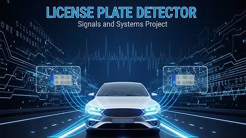 License Plate Recognition | Signals and Systems | Sardar Patel Institute of Technology | EXTC 2028