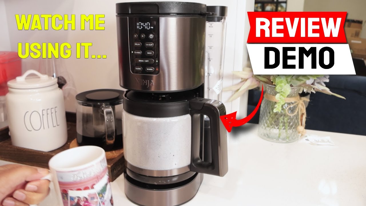 Ninja coffee maker how to use - YouTube
