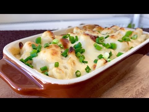 Видео рецепт Цветная капуста под сыром (вкусно и полезно)