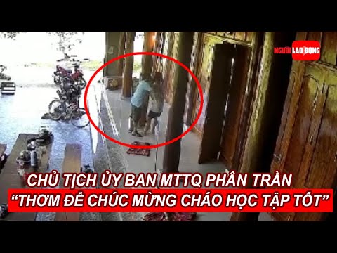 Video Chủ tịch Ủy ban MTTQ xã phân trần 