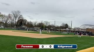 Boys Varsity Baseball - Paramus vs Ridgewood
