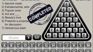 Word Triangle Game iPhone/iPad Gameplay screenshot 5