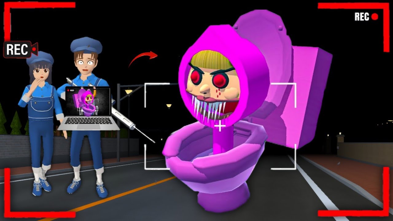 Yuta Mio P@nic CCTV recorded ANOMALY MASHA SKIBIDI infront Home Girl 😱| SAKURA School Simulator