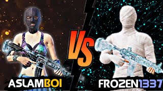 Aslamboi 60 fps | VS | Frozen 90 fps | но2 тдмер снг 😶