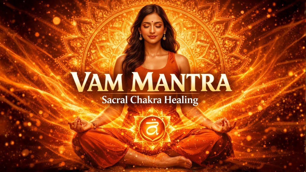 Sacral Chakra Healing Chant | VAM Mantra for Creativity & Energy Flow