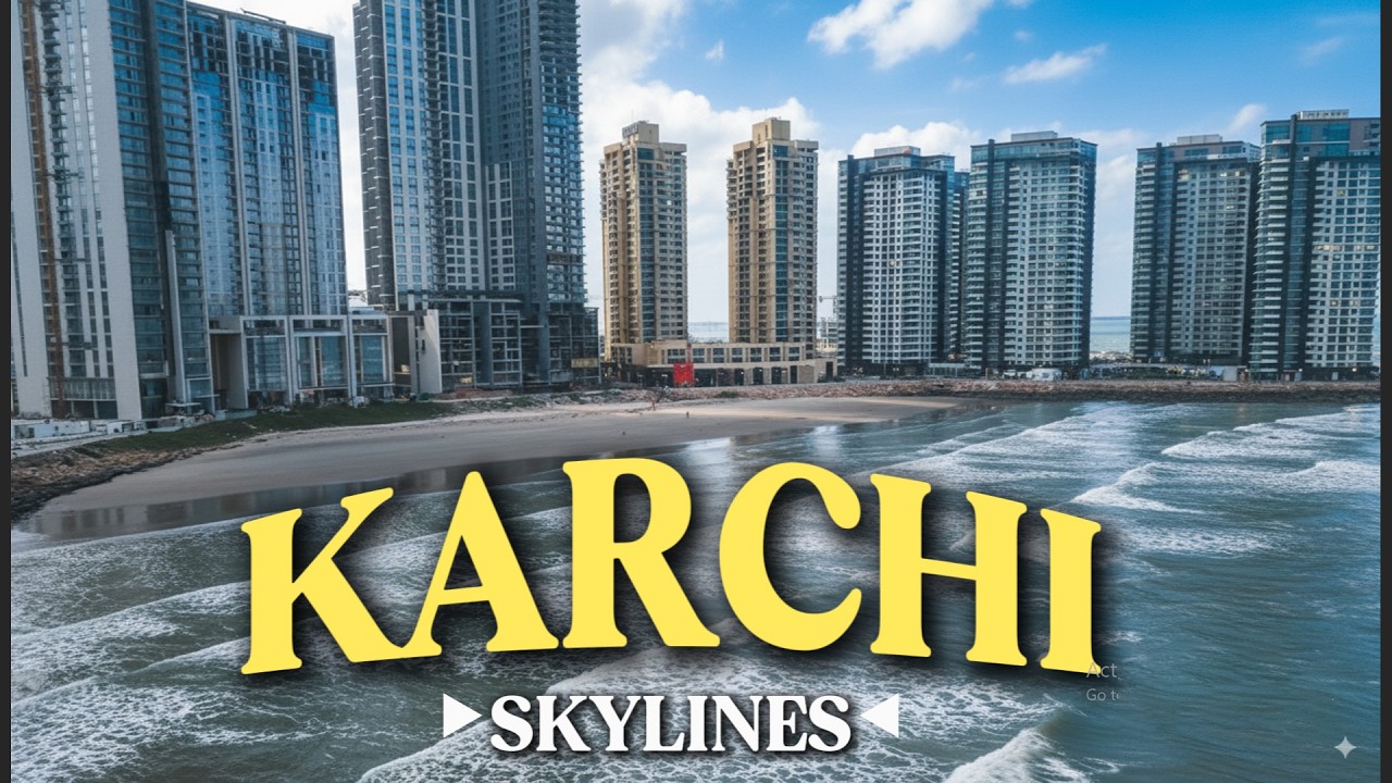 Discover Karachi's Skylines – Stunning Drone Footage in 4K