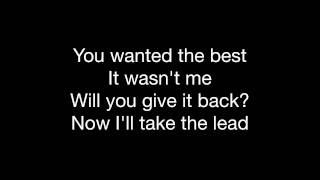 Vignette de la vidéo "The All-American Rejects - The Last Song (lyrics)"