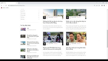 website tin tức với mô hình Asp.net Mvc5