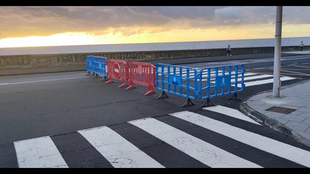 Enfado en Santa Cruz de La PalmaLas obras de la Avenida Marítima arrancan con cortes de tráfico