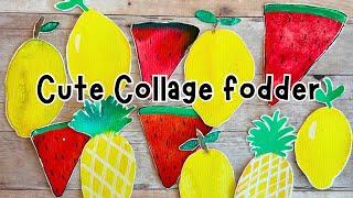 Easy COLLAGE FODDER for JUNK JOURNALS // Embellishments for JOURNALS