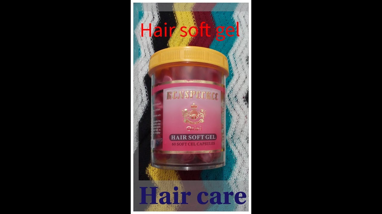 Hair soft gel best for hair care - YouTube