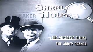 DVD Opening to Sherlock Holmes The Musgrave Ritual UK DVD