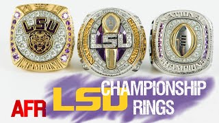 Details Details behind the LSU championship rings Update