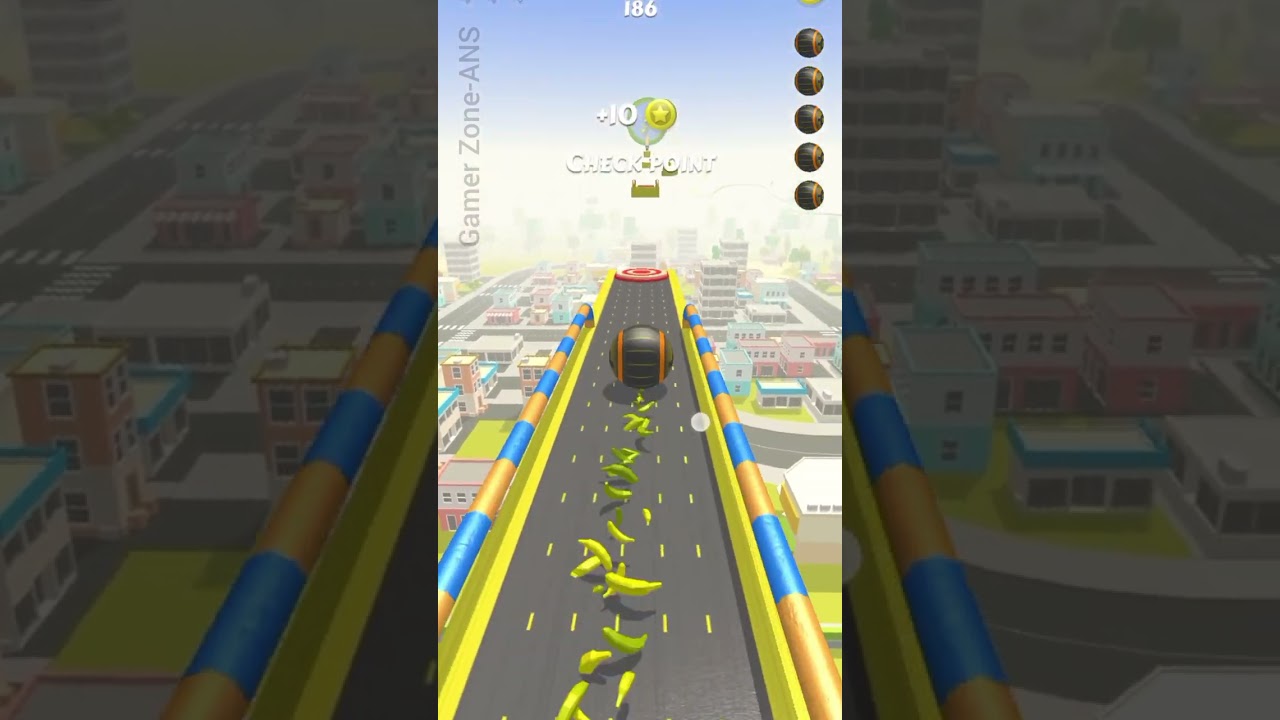 Action Balls - All Levels 186, SpeedRun Gameplay, Android IOS, Amaizing Ball Game 