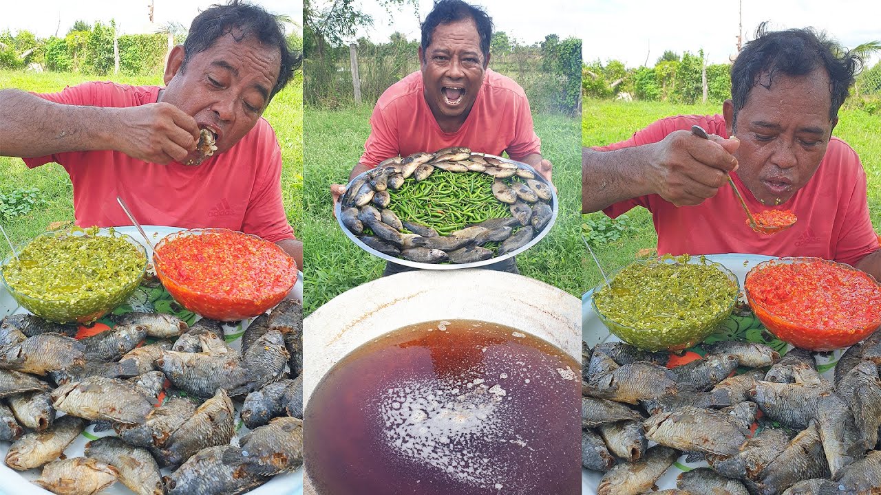 Yummy Crispy Fish with Spicy Chili Sauce 😋 | So Crunchy & Flavorful! #Foodie #cooking