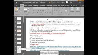 Part 1 Understanding your data