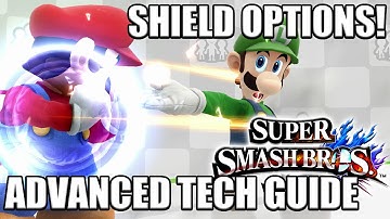 Beginner and Advanced Shield Options! (Smash Wii U/3DS)