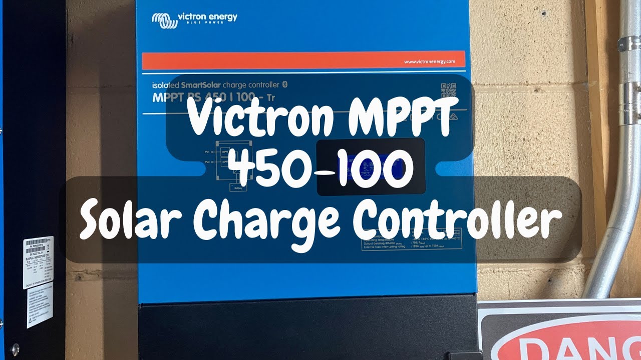 Taking a look at the Victron SmartSolar MPPT 450/100 Solar Charge  Controller 
