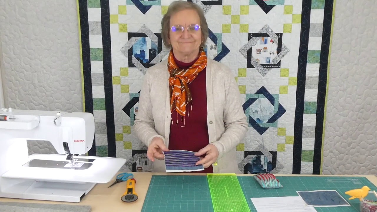 Pin Cushion projects - Project 18 - Twisted Pleat Pin Cushion