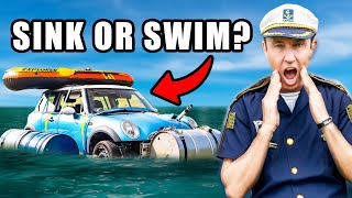 I TRANSFORMED A £500 CAR INTO AN AMPHIBIOUS VEHICLE