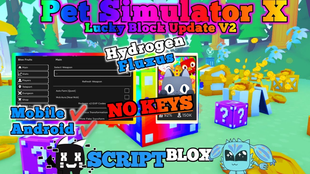 Blacktrap Pet Simulator X Script Download 100% Free - Blox Fruit Script