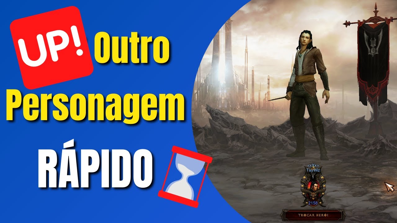 [GUIA] Como upar personagem secundário rápido solo - Diablo 3