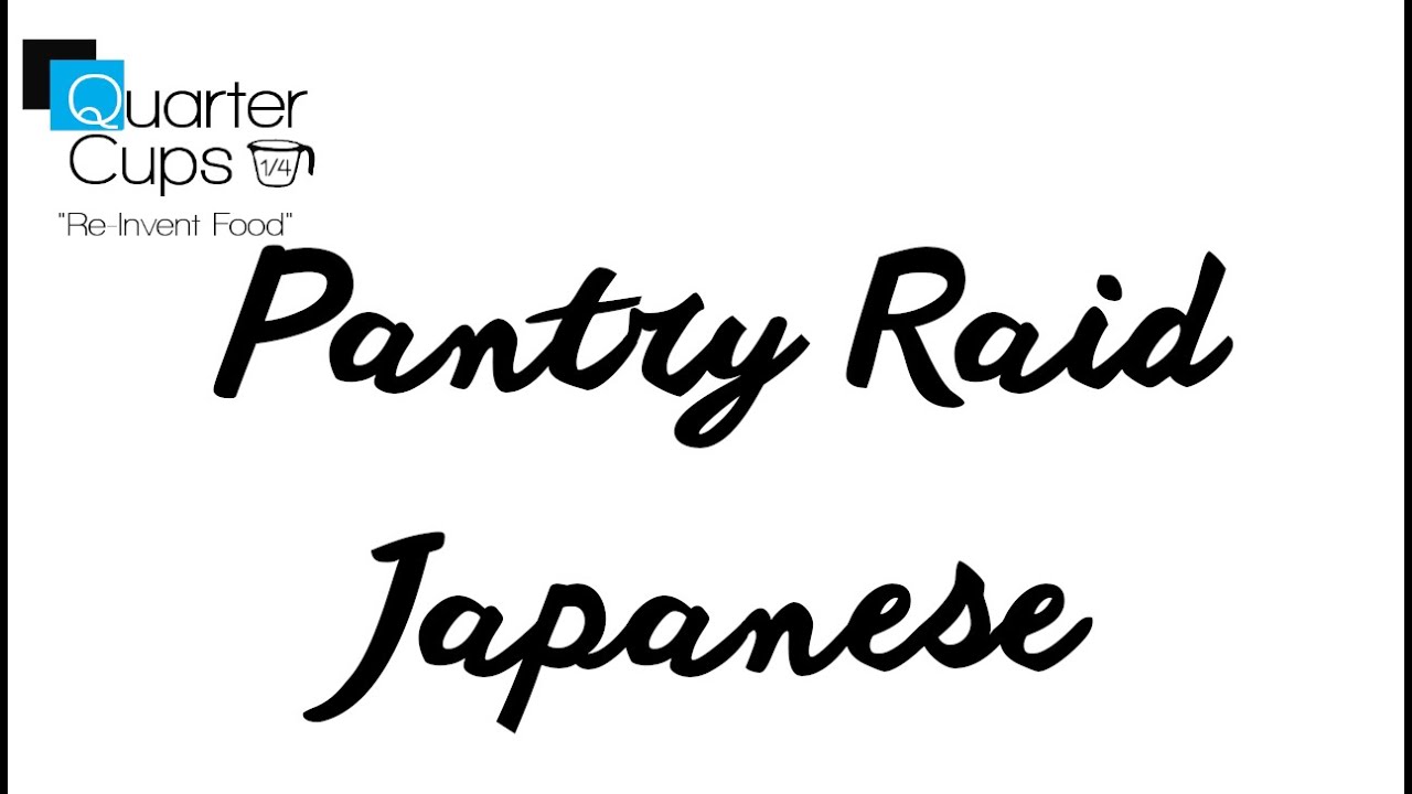 Pantry Raid Japanese - YouTube