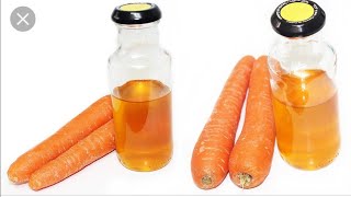 Home made carrot oil የካሮት ዘይት ለጸጉር አዘገጃጀት