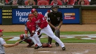 Heisey's two-run shot