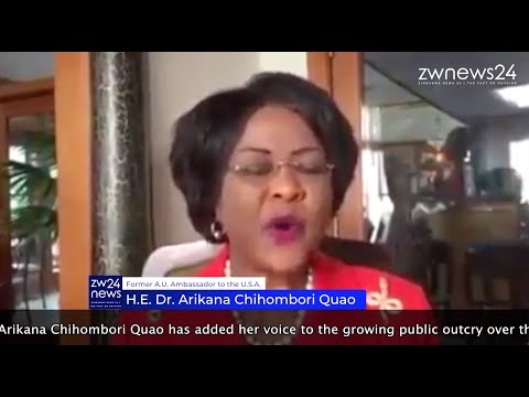 Dr  Arikana Chihombori Quao Adds Voice To The Cries Against Mistreatment of Africans In China