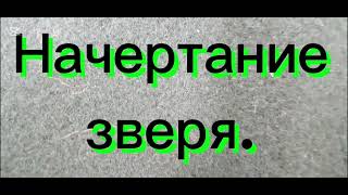 Что такое начертание зверя?
