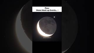 Moon Meet-up Events In October 2026 💀🌕 #shorts #space #moon #astronomy #universe #nightsky #NASA