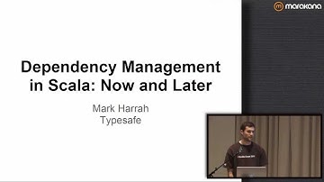 Dependency Management in Scala: Now and Later