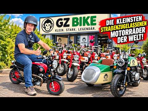 GZ-Bike, these motorcycles are TINY – but street legal!